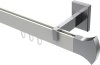 10213019-103212 Innenlauf Gardinenstange Aluminium / Metall eckig 14x35 mm SMARTLINE - Conex Weiß / Chrom