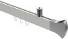 10213034-103212 Innenlauf Gardinenstange Deckenmontage Aluminium / Metall eckig 14x35 mm SONIUS - Conex Weiß / Chrom