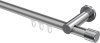 10213111-103312 Innenlauf Gardinenstange Aluminium / Metall 20 mm Ø PLATON - Santo Silbergrau / Chrom