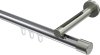 10213145-101239 Innenlauf Gardinenstange Aluminium / Metall 20 mm Ø SITENO - Santo Chrom / Edelstahl-Optik