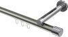 10213145-103912 Innenlauf Gardinenstange Aluminium / Metall 20 mm Ø SITENO - Santo Edelstahl-Optik / Chrom