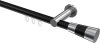 10213311-102912 Innenlauf Gardinenstange Aluminium / Metall 20 mm Ø PLATON - Tanara Schwarz / Chrom