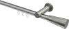 10213311-103339 Innenlauf Gardinenstange Aluminium / Metall 20 mm Ø PLATON - Tanara Silbergrau / Edelstahl-Optik