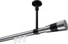 10213333-101229 Innenlauf Gardinenstange Aluminium / Metall 20 mm Ø SONETTE - Tanara Chrom / Schwarz