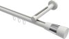 10213345-1032 Innenlauf Gardinenstange Aluminium / Metall 20 mm Ø SITENO - Tanara Weiß
