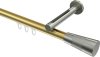 10213345-103839 Innenlauf Gardinenstange Messing-Optik / Edelstahl-Optik 20 mm Ø SITENO - Tanara