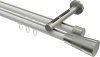 10213346-103239 Innenlauf Gardinenstange Aluminium / Metall 20 mm Ø 2-läufig SITENO - Tanara Weiß / Edelstahl-Optik