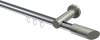 10213411-101239 Innenlauf Gardinenstange Aluminium / Metall 20 mm Ø PLATON - Verano Chrom / Edelstahl-Optik