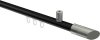 10213434-102939 Innenlauf Gardinenstange Aluminium / Metall 20 mm Ø SONIUS - Verano Schwarz / Edelstahl-Optik