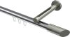 10213445-101239 Innenlauf Gardinenstange Aluminium / Metall 20 mm Ø SITENO - Verano Chrom / Edelstahl-Optik