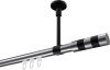 10213533-101229 Innenlauf Gardinenstange Aluminium / Metall 20 mm Ø SONETTE - Mavell Chrom / Schwarz