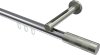 10213545-101239 Innenlauf Gardinenstange Aluminium / Metall 20 mm Ø SITENO - Mavell Chrom / Edelstahl-Optik