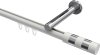 10213545-103212 Innenlauf Gardinenstange Aluminium / Metall 20 mm Ø SITENO - Mavell Weiß / Chrom