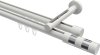 10213546-1032 Innenlauf Gardinenstange Aluminium / Metall 20 mm Ø 2-läufig SITENO - Mavell Weiß