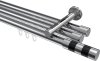 10213547-10121229 Innenlauf Gardinenstange Aluminium / Metall 20 mm Ø 3-läufig SITENO - Mavell Chrom