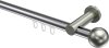 10213611-101239 Innenlauf Gardinenstange Aluminium / Metall 20 mm Ø PLATON - Luino Chrom / Edelstahl-Optik