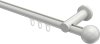 10213611-1032 Innenlauf Gardinenstange Aluminium / Metall 20 mm Ø PLATON - Luino Weiß
