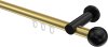 10213611-103829 Innenlauf Gardinenstange Aluminium / Metall 20 mm Ø PLATON - Luino Messing-Optik / Schwarz