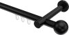 10213625-1029 Innenlauf Gardinenstange Aluminium / Metall 20 mm Ø PRESTIGE - Luino Schwarz