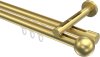 10213646-1038 Innenlauf Gardinenstange Messing-Optik 20 mm Ø 2-läufig SITENO - Luino