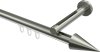 10213745-1039 Innenlauf Gardinenstange Edelstahl-Optik 20 mm Ø SITENO - Savio