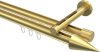 10213746-1038 Innenlauf Gardinenstange Messing-Optik 20 mm Ø 2-läufig SITENO - Savio