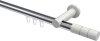 10213811-101232 Innenlauf Gardinenstange Aluminium / Metall 20 mm Ø PLATON - Elanto Chrom / Weiß