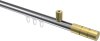 10213834-101238 Innenlauf Gardinenstange Aluminium / Metall 20 mm Ø SONIUS - Elanto Chrom / Messing-Optik