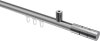 10213834-103312 Innenlauf Gardinenstange Aluminium / Metall 20 mm Ø SONIUS - Elanto Silbergrau / Chrom