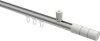 10213834-103332 Innenlauf Gardinenstange Aluminium / Metall 20 mm Ø SONIUS - Elanto Silbergrau / Weiß