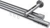 10213846-1012 Innenlauf Gardinenstange Aluminium / Metall 20 mm Ø 2-läufig SITENO - Elanto Chrom