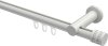 10214111-1032 Innenlauf Gardinenstange Aluminium / Metall 20 mm Ø PLATON - Estana Weiß