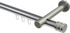 10214125-101239 Innenlauf Gardinenstange Aluminium / Metall 20 mm Ø PRESTIGE - Estana Chrom / Edelstahl-Optik