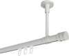 10214133-1032 Innenlauf Gardinenstange Aluminium / Metall 20 mm Ø SONETTE - Estana Weiß