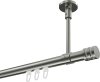 10214133-1039 Innenlauf Gardinenstange Edelstahl-Optik 20 mm Ø SONETTE - Estana