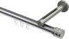 10214145-101239 Innenlauf Gardinenstange Aluminium / Metall 20 mm Ø SITENO - Estana Chrom / Edelstahl-Optik