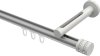 10214145-103332 Innenlauf Gardinenstange Aluminium / Metall 20 mm Ø SITENO - Estana Silbergrau / Weiß