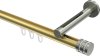 10214145-103839 Innenlauf Gardinenstange Messing-Optik / Edelstahl-Optik 20 mm Ø SITENO - Estana