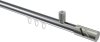 10214234-101239 Innenlauf Gardinenstange Aluminium / Metall 20 mm Ø SONIUS - Zoena Chrom / Edelstahl-Optik