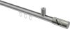 10214234-103339 Innenlauf Gardinenstange Aluminium / Metall 20 mm Ø SONIUS - Zoena Silbergrau / Edelstahl-Optik