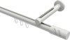 10214245-1032 Innenlauf Gardinenstange Aluminium / Metall 20 mm Ø SITENO - Zoena Weiß