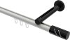 10214245-103229 Innenlauf Gardinenstange Aluminium / Metall 20 mm Ø SITENO - Zoena Weiß / Schwarz