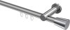 10214611-103312 Innenlauf Gardinenstange Aluminium / Metall 20 mm Ø PLATON - Sitra Silbergrau / Chrom