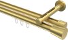 10214646-1038 Innenlauf Gardinenstange Messing-Optik 20 mm Ø 2-läufig SITENO - Sitra
