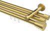 10214647-1038 Innenlauf Gardinenstange Messing-Optik 20 mm Ø 3-läufig SITENO - Sitra