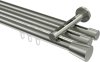 10214647-1039 Innenlauf Gardinenstange Edelstahl-Optik 20 mm Ø 3-läufig SITENO - Sitra