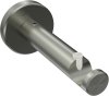 1116201-0040 Träger Medium Edelstahl 1-läufig 8 cm für Gardinenstangen 16 mm Ø