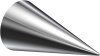 1120137-0212 Endstücke Savio (Kegel) Chrom für Gardinenstangen 20 mm Ø (2 Stück)