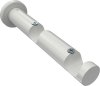 1120212-0032 Träger Platon Weiß 2-läufig 7,5 und 14,5 cm für Gardinenstangen 20 mm Ø