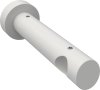 1120227-0032 Träger Talena Weiß lackiert 1-läufig 12 cm für Gardinenstangen 20 mm Ø